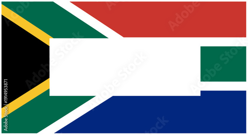 The national flag of south africa is a symbol of the country's rich history and diverse culture.