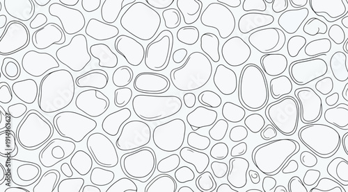 A black and white image of bubbles on a surface