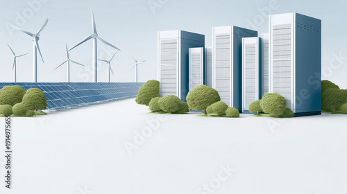 Data Center in Eco-Friendly...