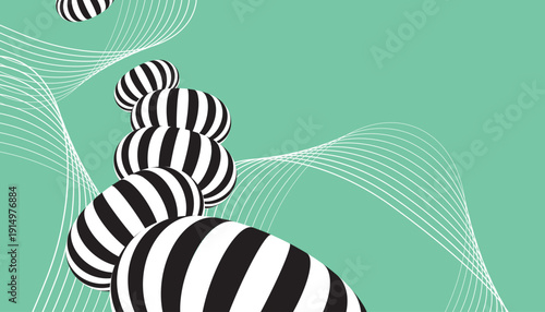 Cover Design with place for your text , Op Art , Pop Art style background