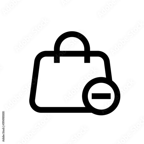 Remove Bag Icon