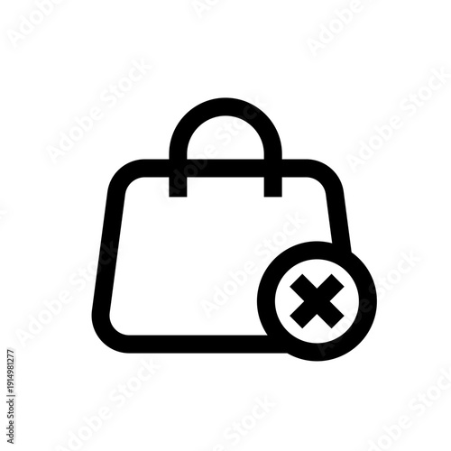 Delete Bag Icon