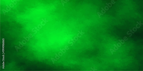 A vintage green grunge background featuring an aged paper texture with dark paint splatters and subtle blue smoke patterns for a rough artistic wall design