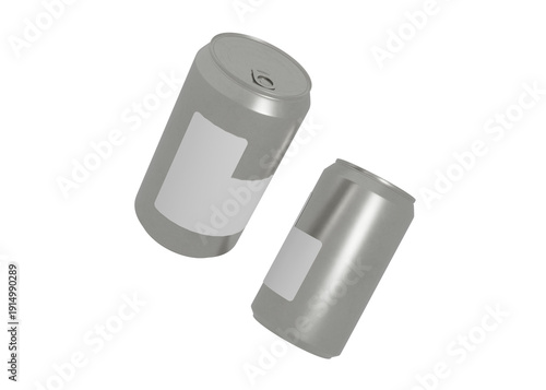 Wallpaper Mural Beverage Can Mockup for Branding Presentation Torontodigital.ca