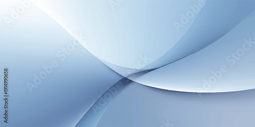 Abstract blue wave background featuring a futuristic digital design with smooth motion curves, light textures, and a professional business template aesthetic in a vector illustration