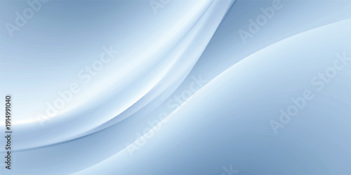 Abstract blue wave background featuring futuristic digital motion with light vector lines and flowing curves for a modern business wallpaper design