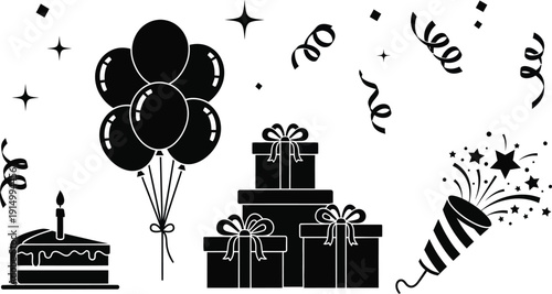 Digital marketing and e commerce icons