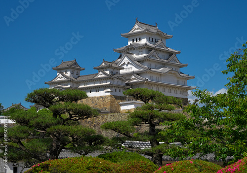 姫路城の天守閣（Himeji Castle）1