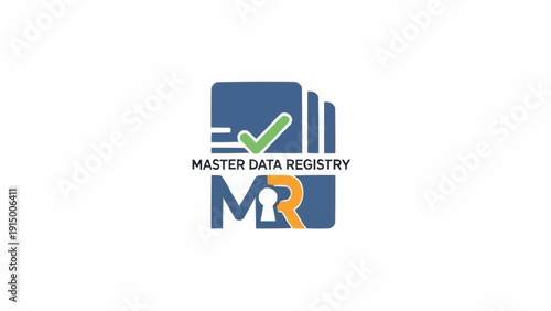 Master Data Registry Logo with Checkmark.