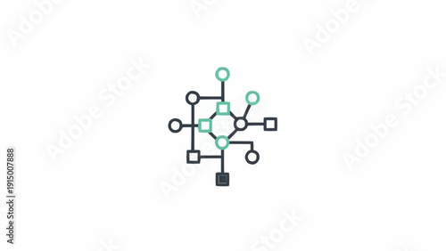 Molecular structure diagram with bonds.