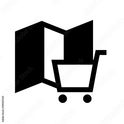 Shopping Location Icon