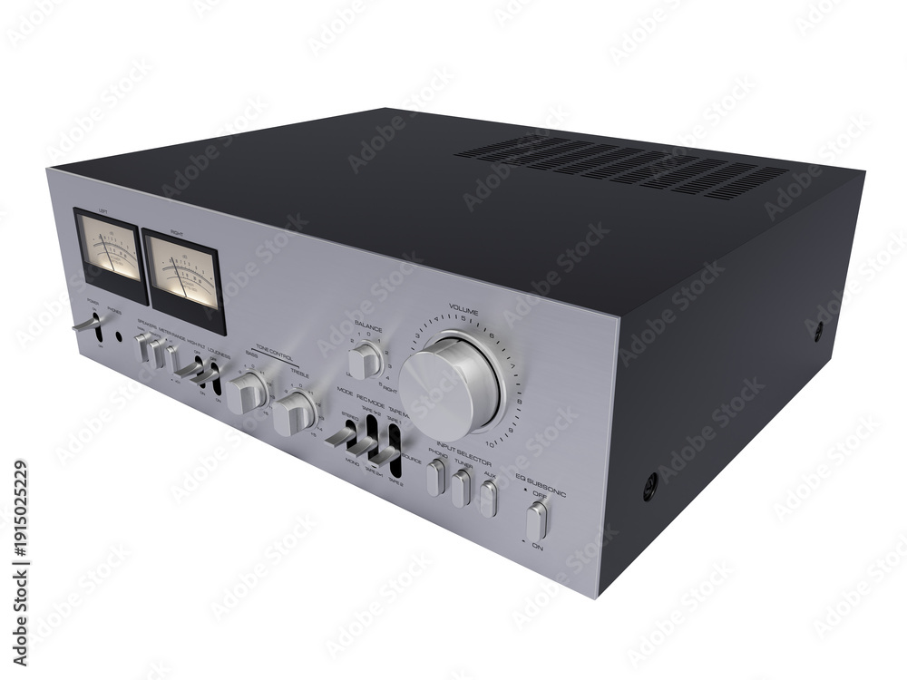 Fototapeta premium Amplificateur vintage
