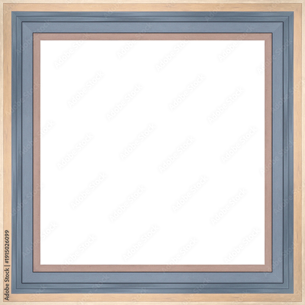 Obraz premium Heller quadratischer freigestellter Bilderrahmen