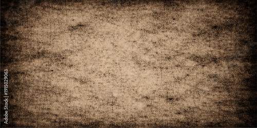 A textured brown antique parchment sheet featuring a worn grunge paper background with stained vintage effects and an aged retro material pattern