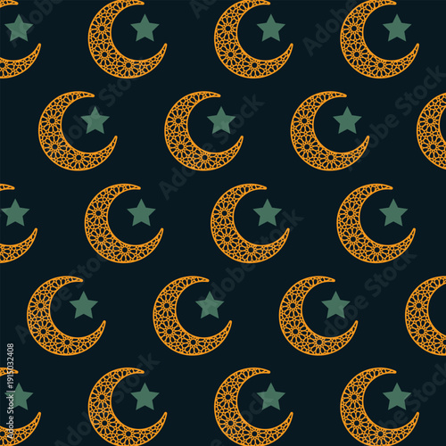 islamic pattern ramadan seamless mosque element ornament arabian traditional religion background art