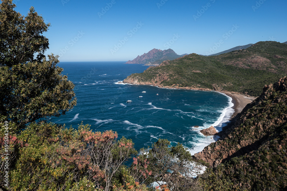 Fototapeta premium Porto en Corse