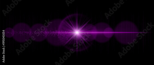 Realistic lens flare with luminous glow, soft reflections, and light diffusion. Ideal for overlays, digital art, and futuristic compositions with depth and contrast.