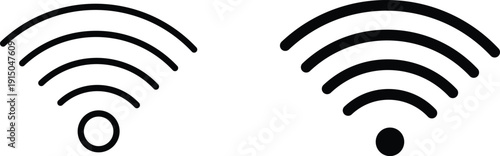 wifi icon vector graphic illustration  with white background flat hand made icon fill icon .