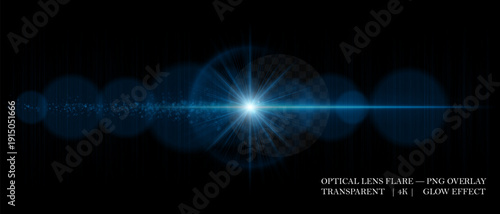 Color optical lens flare with multiple glowing circles, soft reflections, and realistic diffusion. Perfect for overlays, cinematic, and visual effects.
