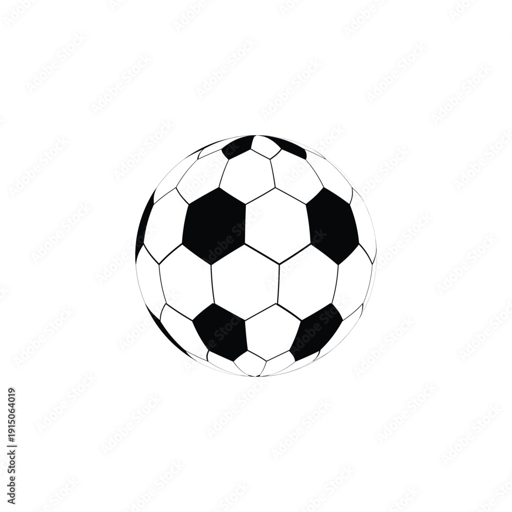 Fototapeta premium football vector, Soccer Ball icon, Football Vector