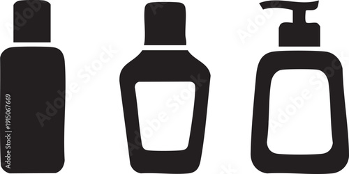 Serum Toner Cleanser Skincare Beauty Routine Icons