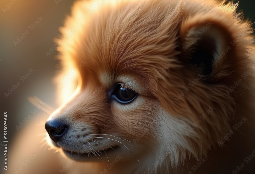 Obraz premium Dense Layers of Fluffy Fur Bringing Warmth and Softness Animal Cuddle