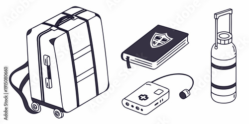 A collection of electronic devices including a laptop, a tablet, and an mp3 player