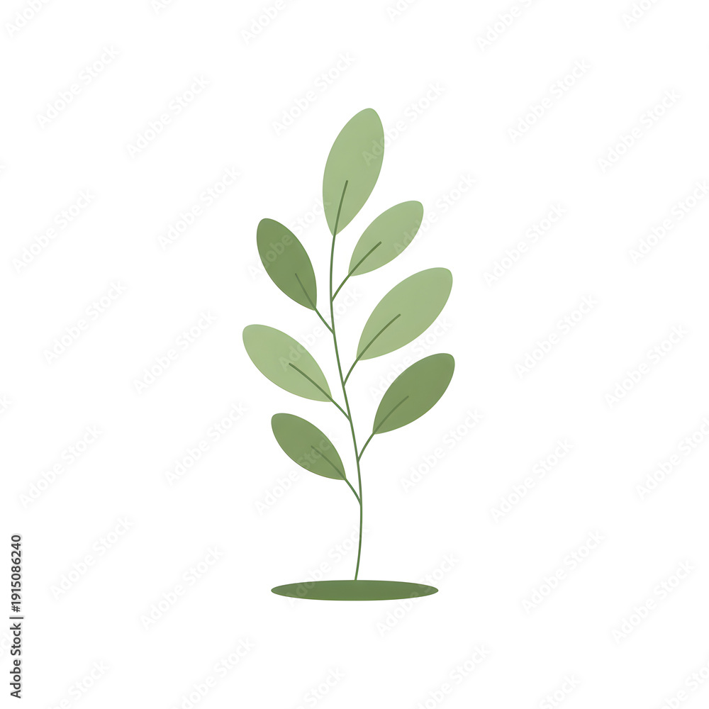 Obraz premium Organic Leaf Plant