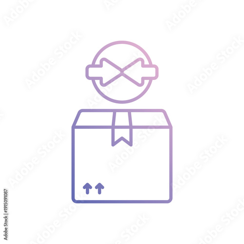 Discrepancy vector icon