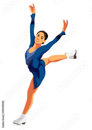 女子フィギュアスケート選手