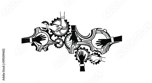 ornate floral border design element