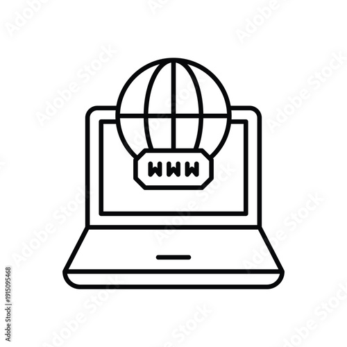 Browser  vector icon