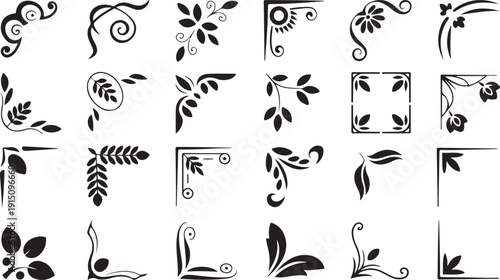 A Collection of 20 Minimalist Black and White Decor Elements