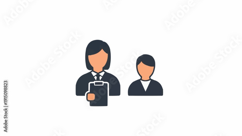 Businesswoman Presenting to Colleague in Meeting.