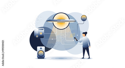 Smart Home Technology - Controlling Lights and Sound with a Remote