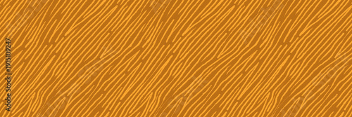 Yellow brown crayon cross hatch seamless texture pattern. Zebra chalk motif background. Naive sketch crayon strokes seamless texture background. Animal pencil drawing pattern.