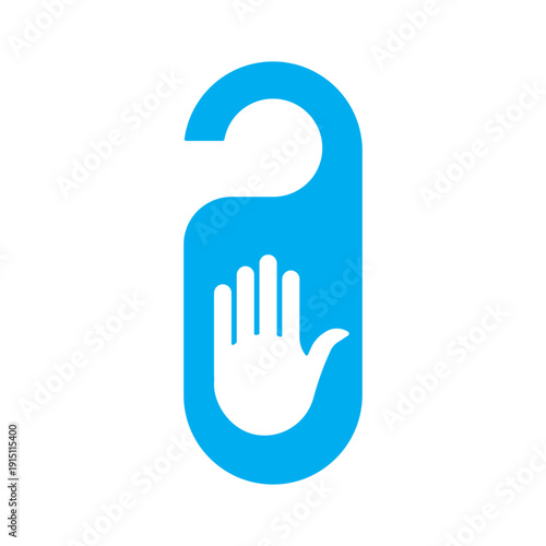 hotel sign, door knob, do not disturb