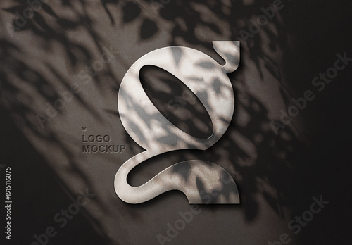 Stone Sign Mockup