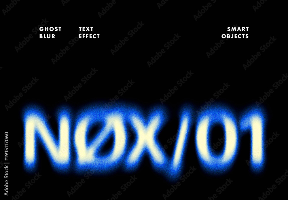 Text Ghostifyer Ghost Text Effect Mockup Stock Template | Adobe Stock