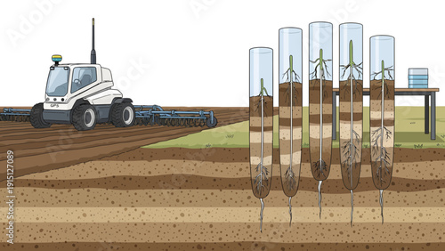 Precision Agriculture Soil Analysis and Autonomous Vehicle Application.