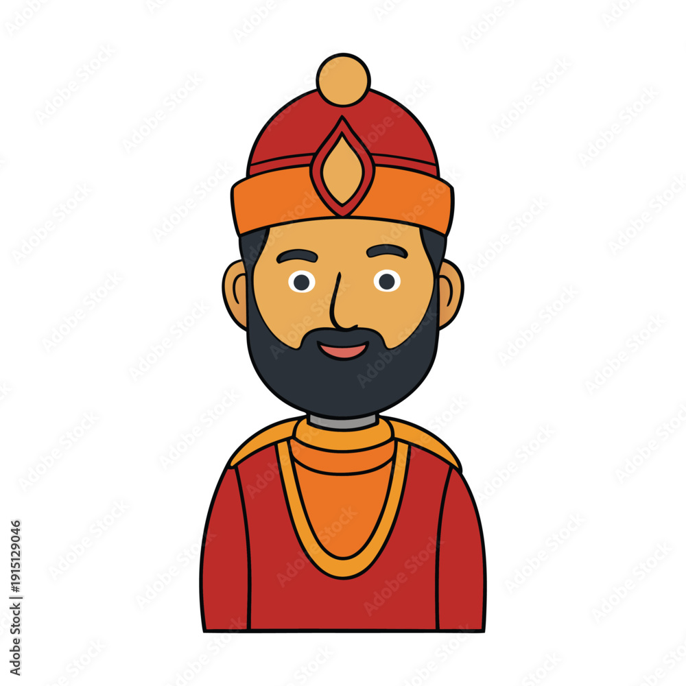Obraz premium Gudi Padwa is a vibrant Hindu festival marking the Marathi New Year, celebrated with colorful decorations, festive meals, and raising the gudi as a symbol of prosperity. 
