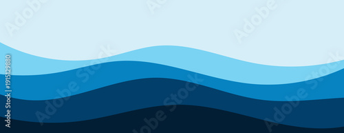 Photography Abstract layered ocean wave background illustration