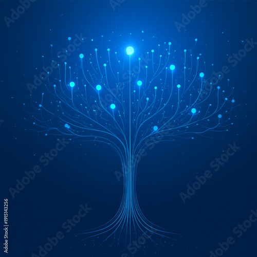 Digital Circuit Tree of Connectivity"