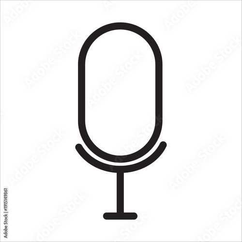 Content creator icon outline vector