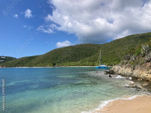Calm Bay in U.S. Virgin Islands