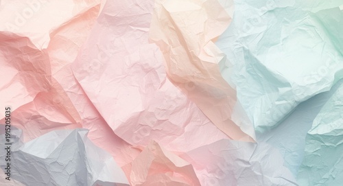 Wallpaper Mural Abstract paper surface showcasing a unique pastel wallpaper style with copy space Torontodigital.ca