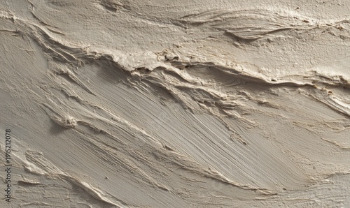 Flat texture of wet clay smeared smoothly, subtle hand-worked streaks