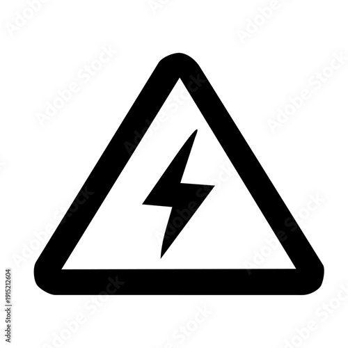 High Voltage Warning Icon
高電圧注意アイコン