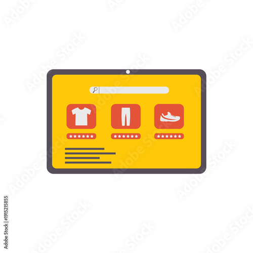 Ecommerce Shopping Illustration Set