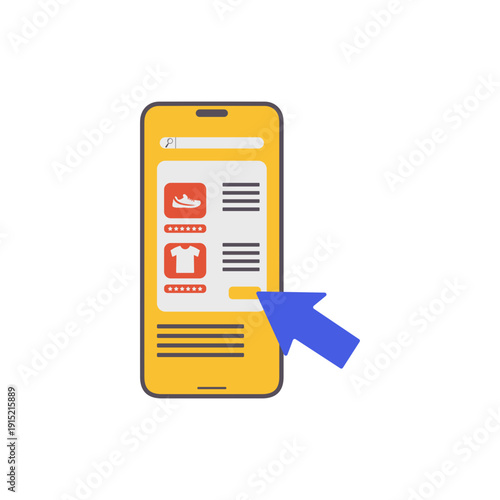 Ecommerce Shopping Illustration Set